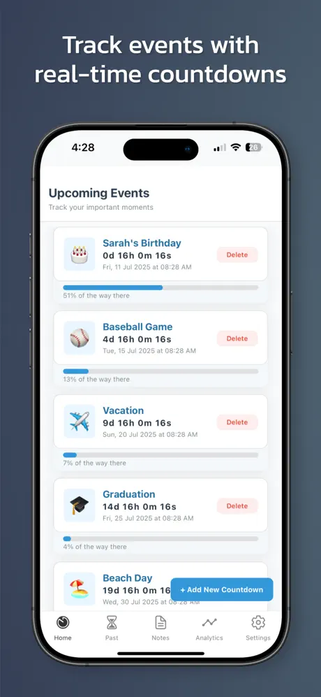 Chrono Countdown screenshot