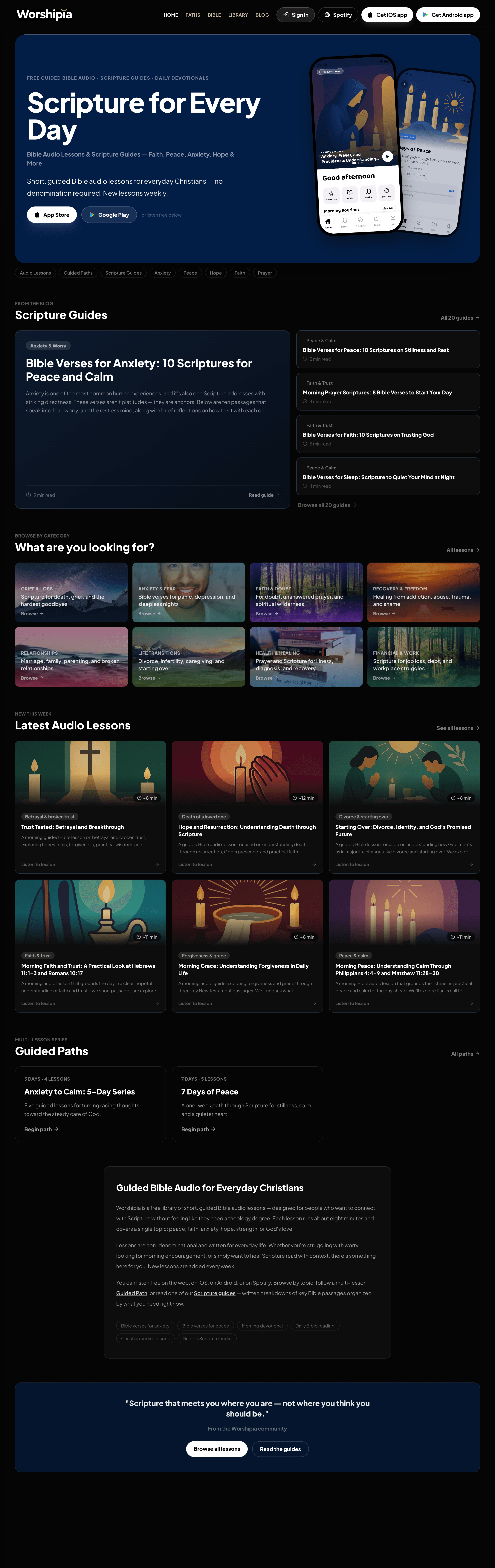 Worshipia Web